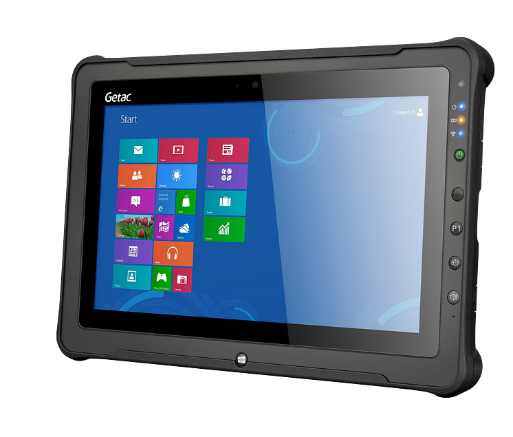 Bewährt sich seit vielen Jahren erforlgreich in der Praxis: das robuste Getac F110 Tablet