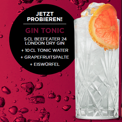 Rezept: Beefeater 24 Gin Tonic 