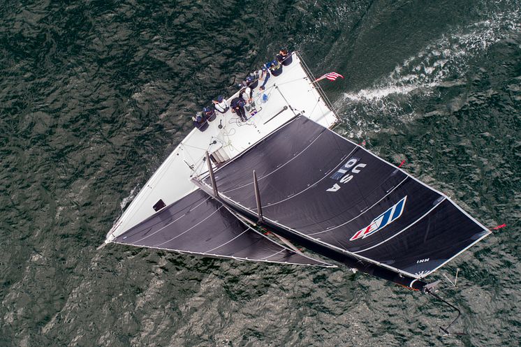 Hi-res image – YANMAR – The Melges IC37, an innovative amateur one-design class boat, is powered by the YANMAR 3YM20 Saildrive