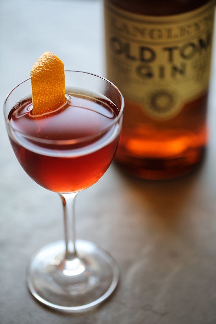 Langley's Old Tom Martinez Cocktail