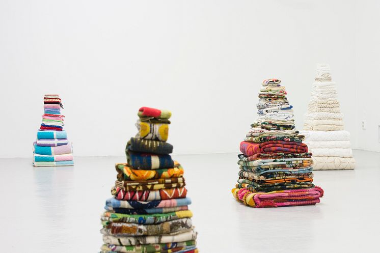 Petra Hultman_Arbete i textil, Mary Hultman (Blandade textilier)