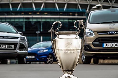 Ford feirer at de har vært samarbeidspartner med Champions League i 21 år