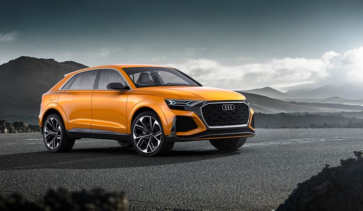 Audi Q8 sport concept (Krypton Orange)