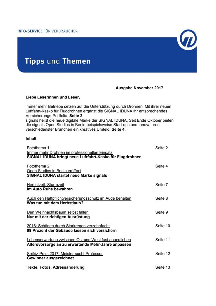 Tipps und Themen 11-2017