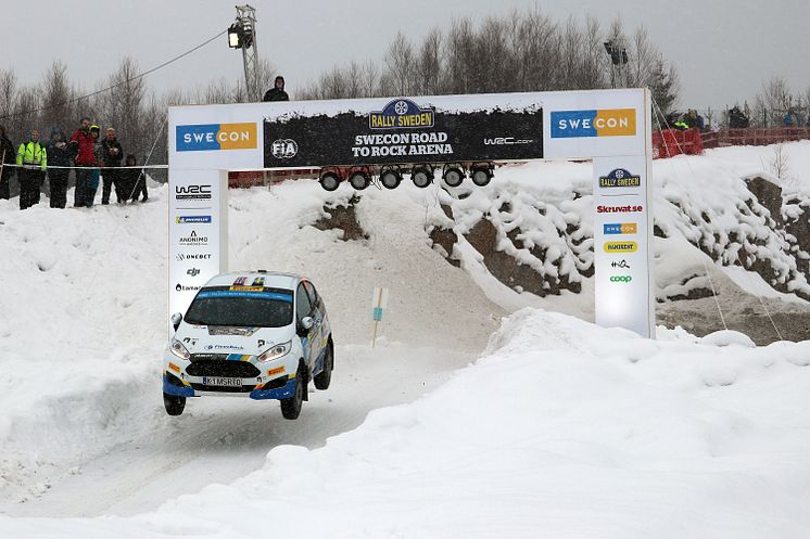 Swecon Road to Rock Arena på Rally Sweden