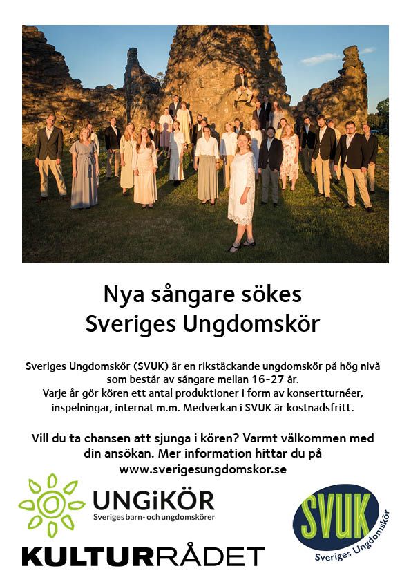 SVUK söker sångare