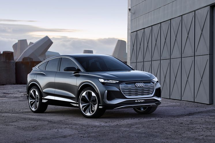 Audi Q4 Sportback e-tron concept 