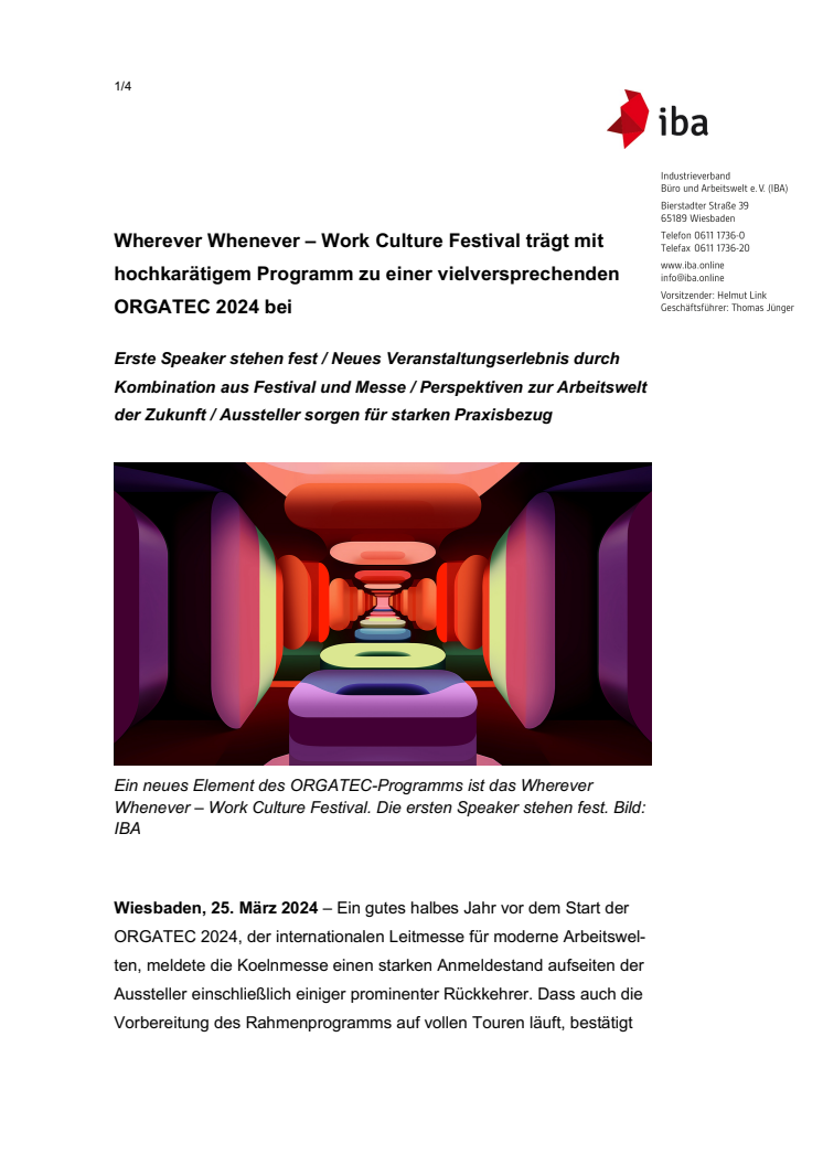 Pressemitteilung: Wherever Whenever – Work Culture Festival | Line-up veröffentlicht