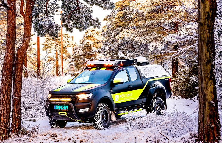 Ford Ranger Dronebil 2018