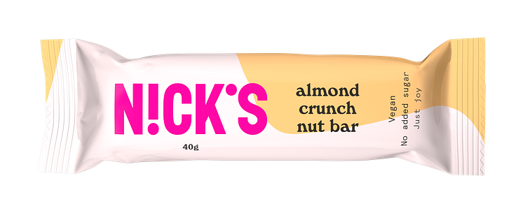 Nut bar almond crunch 1