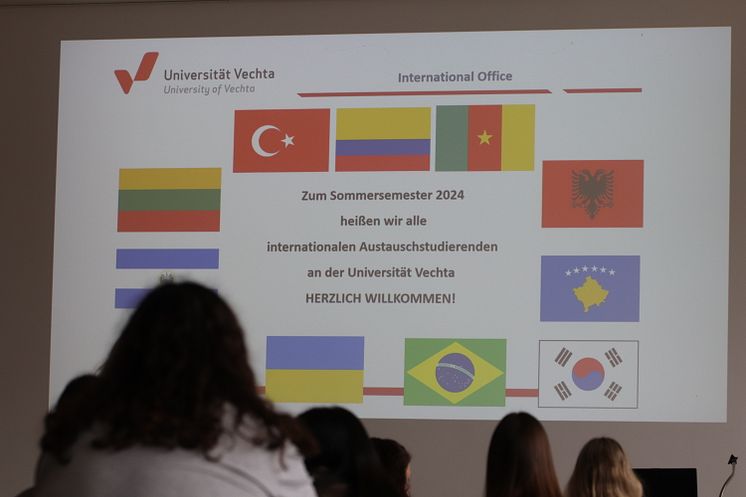 Universität Vechta begrüßt internationale Austauschstudierende für das Sommersemester 2024