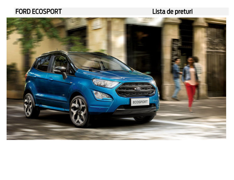 Ford EcoSport Active_lista preturi