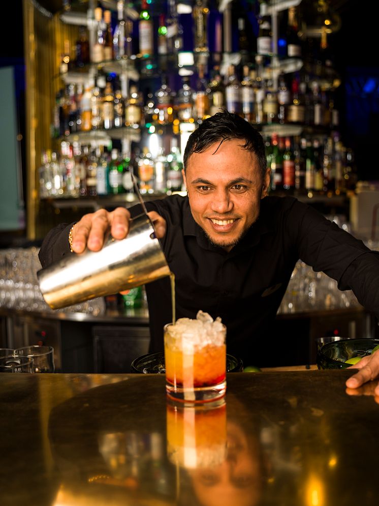 Ángel Pena, Barchef på Hotel Quality Globen