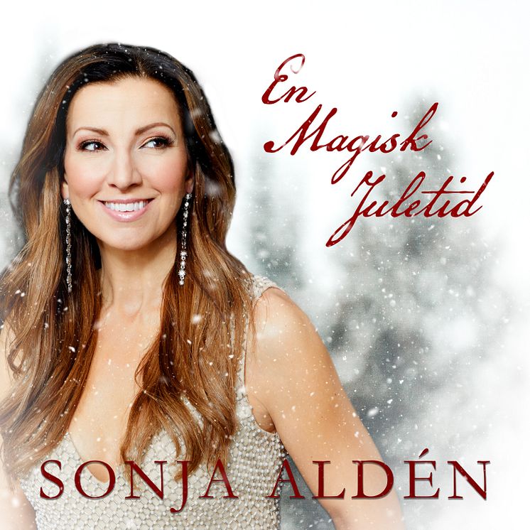 Omslag - Sonja Aldén "En magisk juletid"