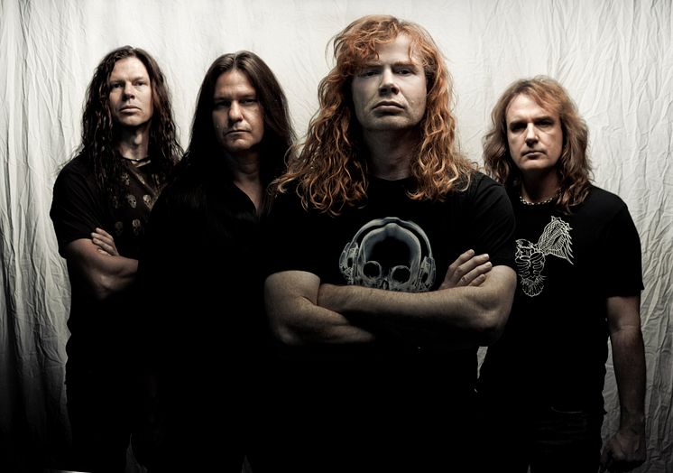 Pressebillede: Megadeth / 25. maj i Store VEGA