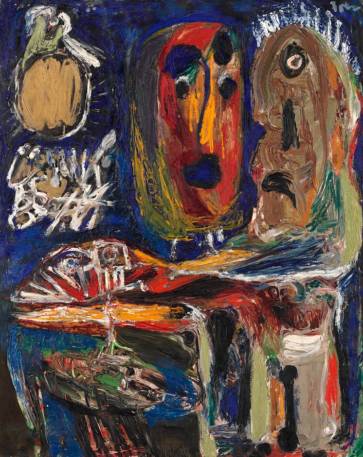 Asger Jorn- Le forgeron aveugle - d'une mythe muet