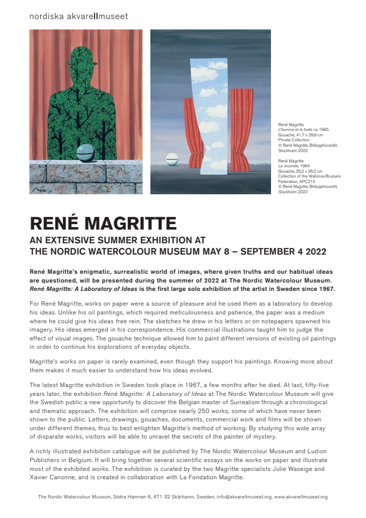Magritte at The Nordic Watercolour Museum press.pdf