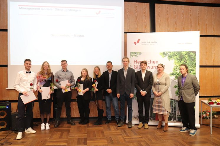 Abschlussfeier der Bachelor- und Masterstudiengänge „Management Sozialer Dienstleistungen“ 2024