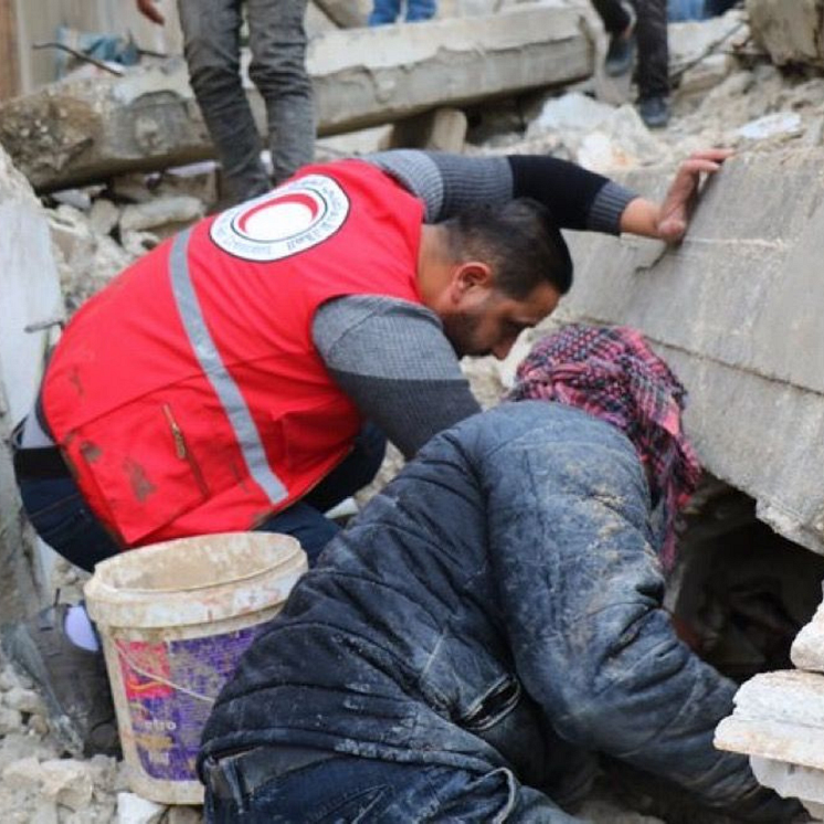 Red Cross, Emergency Aid, Earthquake Türkiye and Syria