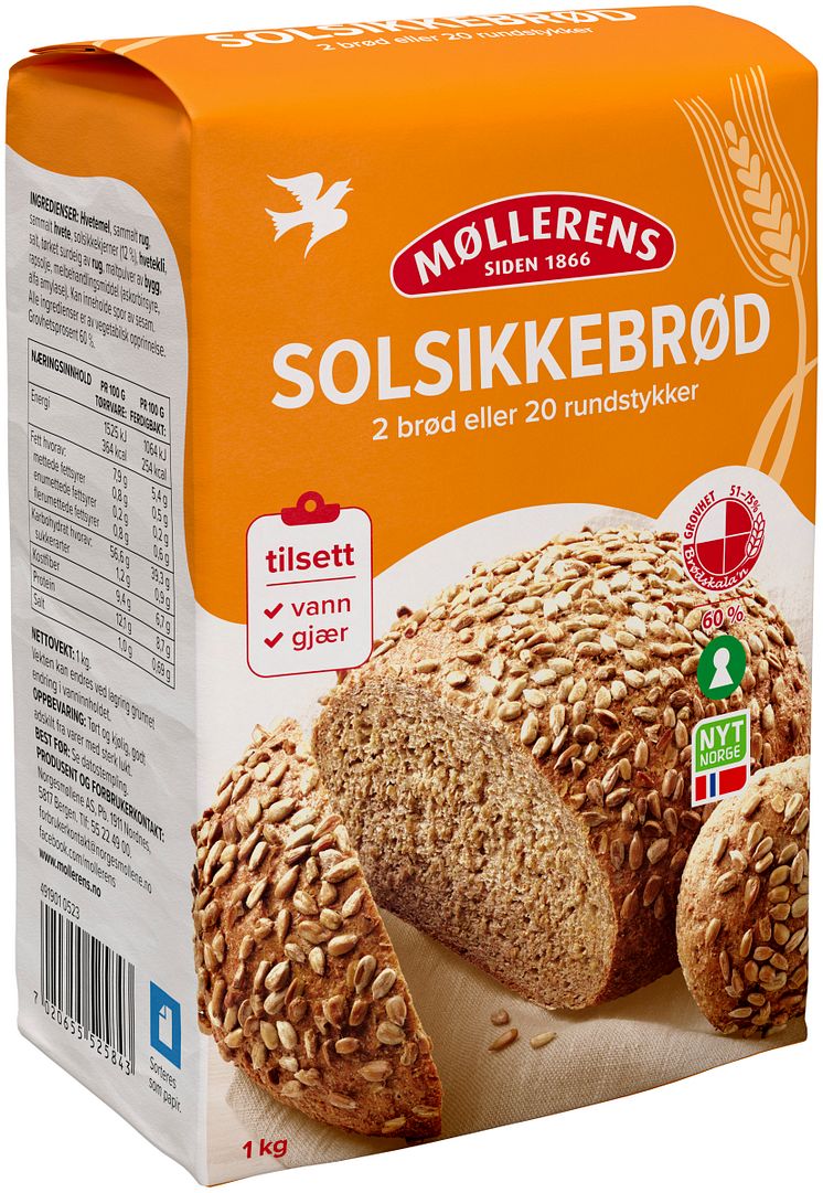 Møllerens Solsikkebrød