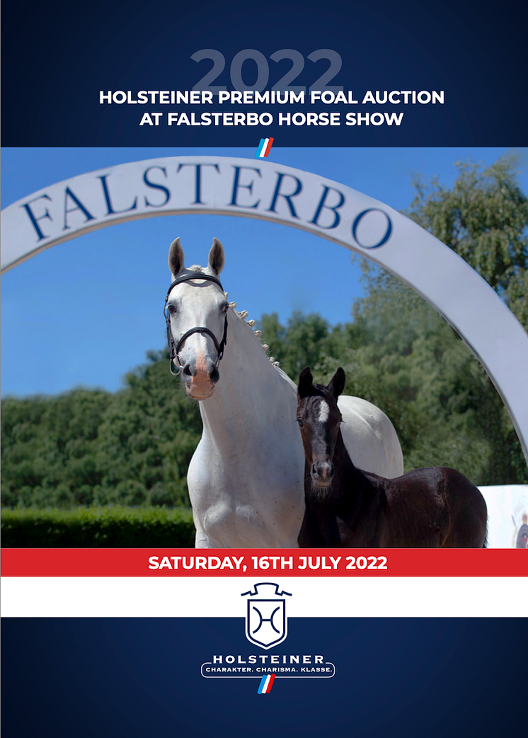 Holsteiner Premium Foal Auction at Falsterbo Horse Show
