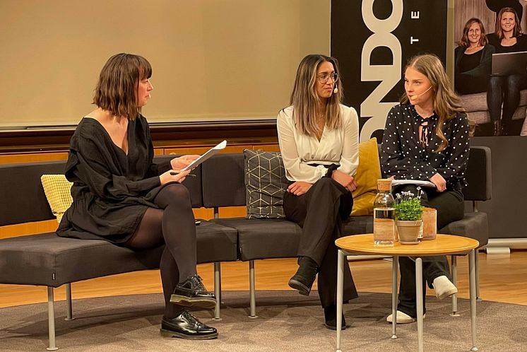 Amanda Broberg och Elsa Norberg