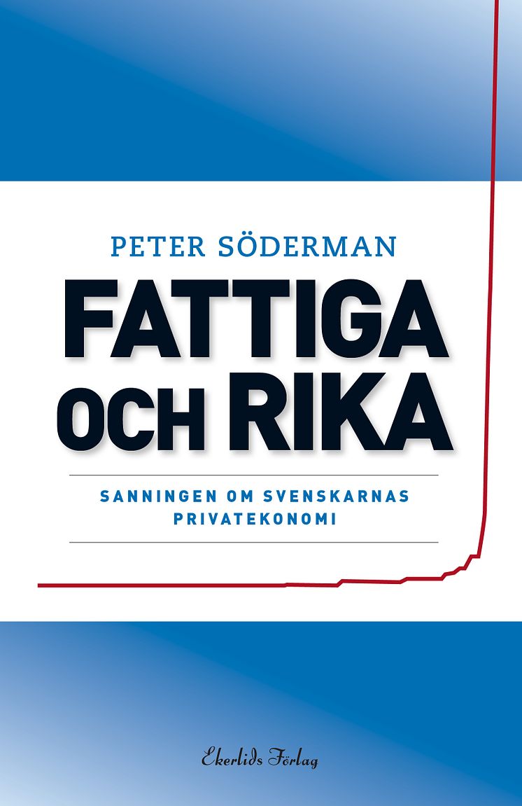 Omslag till boken Fattiga och rika av Peter Söderman