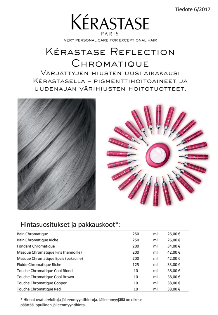 Kerastase Reflection Chromatique - Värjättyjen hiusten tuotteiden uusi aikakausi