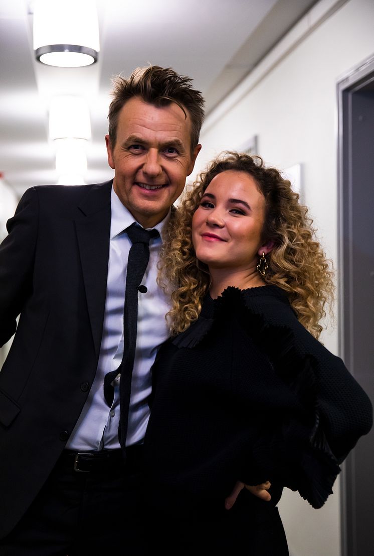 Fredrik Skavlan och Emma Steinbakken