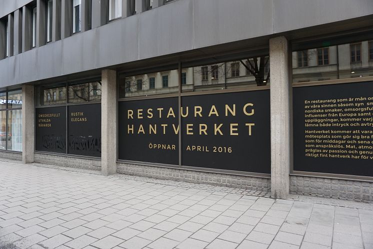 Restaurang Hantverket fasad