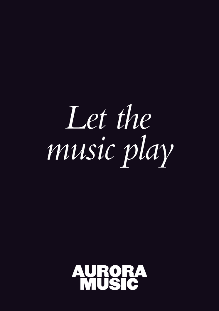 Let the music play