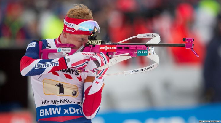 Johannes Thingnes Bø VM i Holmenkollen 2016