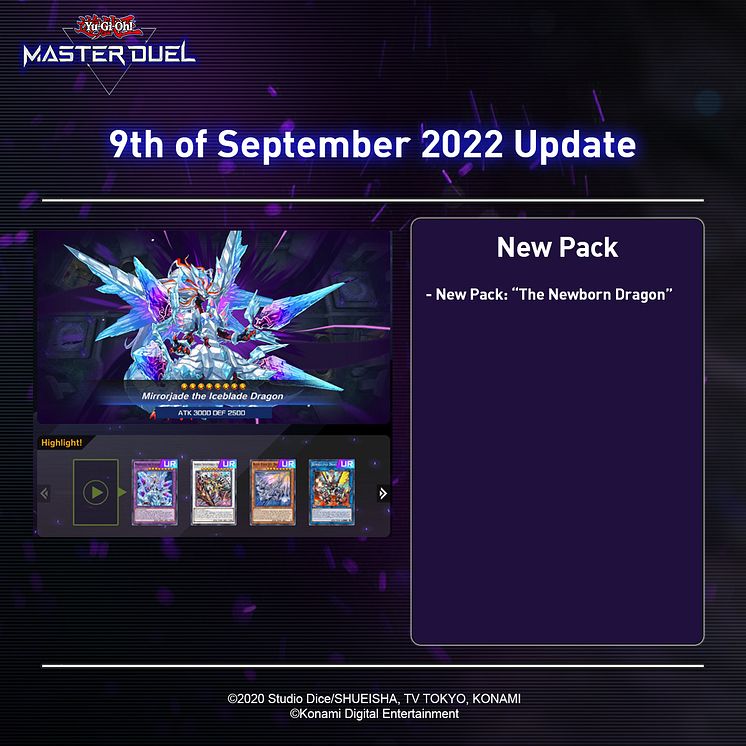 YGO Master Duel - Update SNS NEW PACK