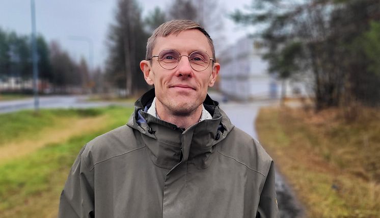 Joel Andersson, forskare inom malmgeologi vid Luleå tekniska universitet