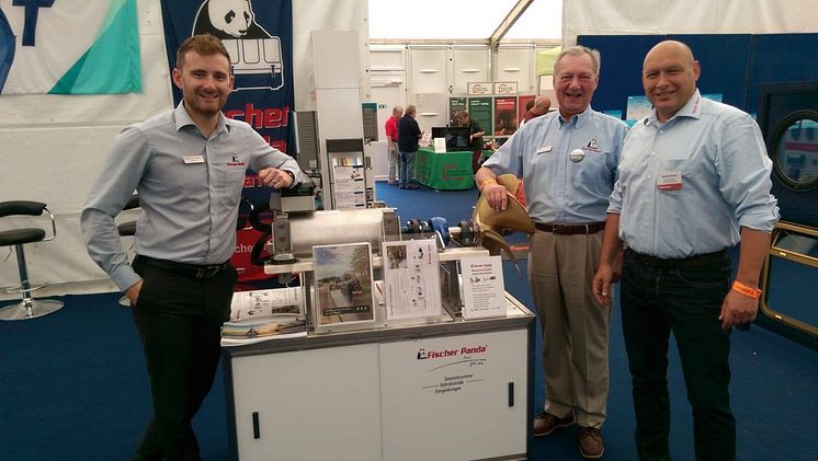 Web image - Fischer Panda UK - the Fischer Panda Stand at Crick Boat Show