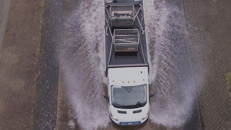 Ford E-Transit testing 2021