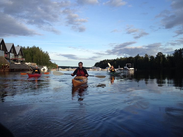 Paddling i Umeåregionen