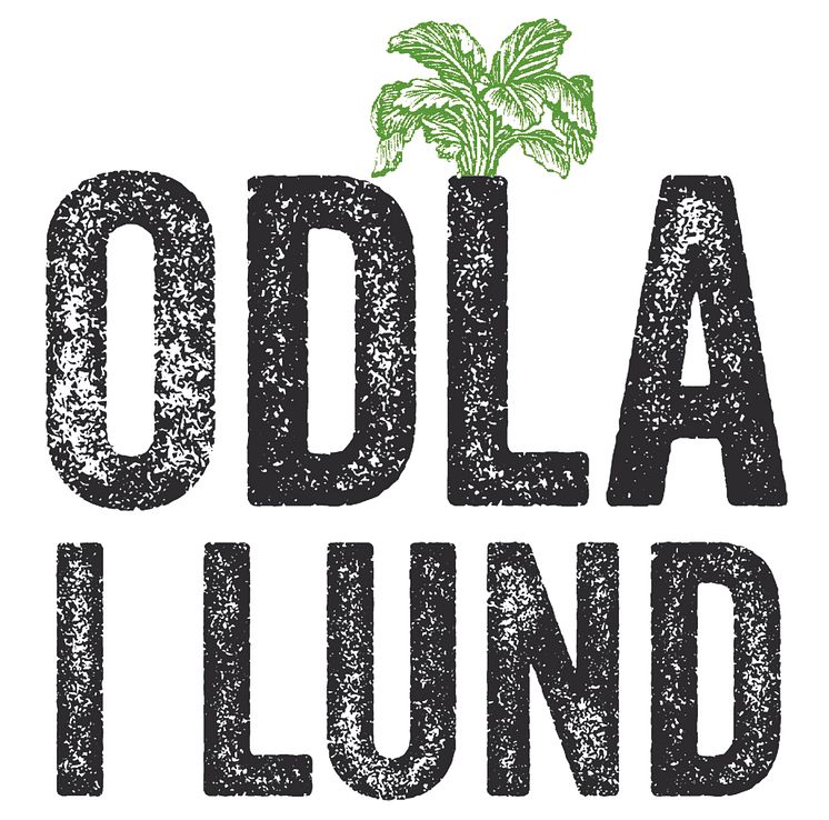 Odla i Lund, logotyp för stadsodlingsprojekt