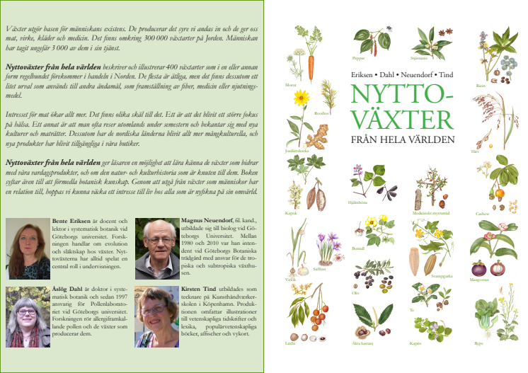 Ny bok sprider ljus över världens nyttoväxter
