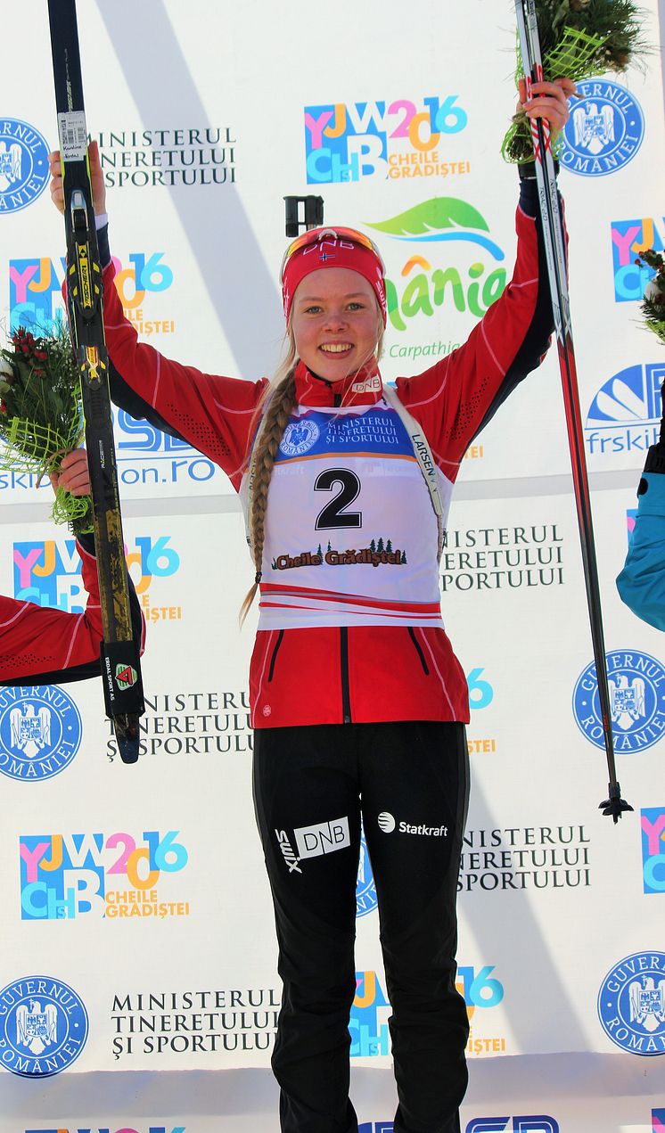 Karoline Erdal, sprint ungdom kvinner, junior-vm 2016 