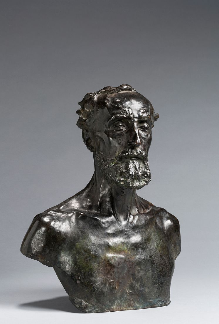 Auguste Rodin, Jules Dalou, 1883. Bronze. Musée Rodin, Paris.