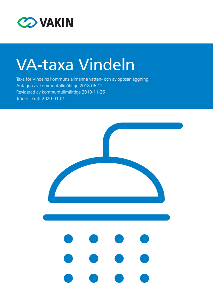 VA-taxan 2020 Vindeln