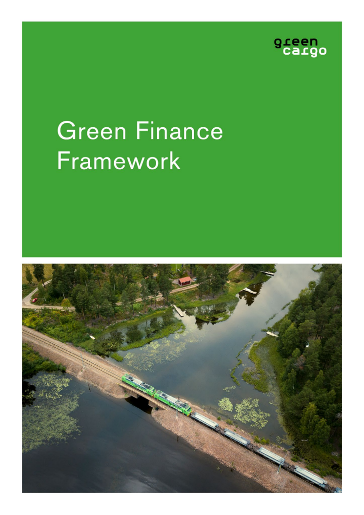 Green Cargo - Green Finance Framework - Report Q1 2022
