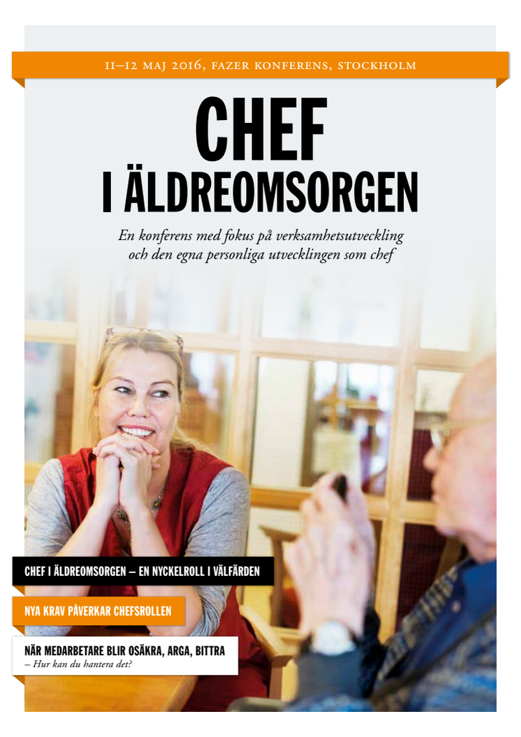 Program Chef i äldreomsorgen