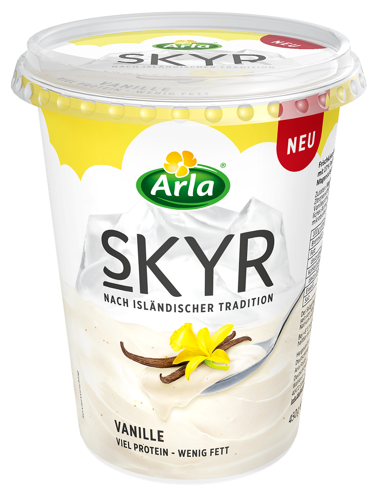 Arla® Skyr Vanille im großen 450g-Becher