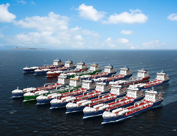 Vinga series 15 vessels