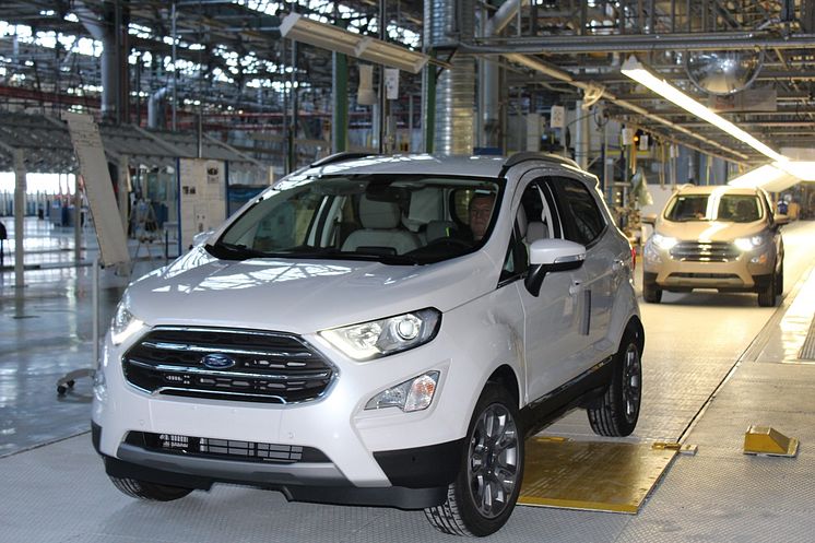Produktionsstart på ny Ford EcoSport