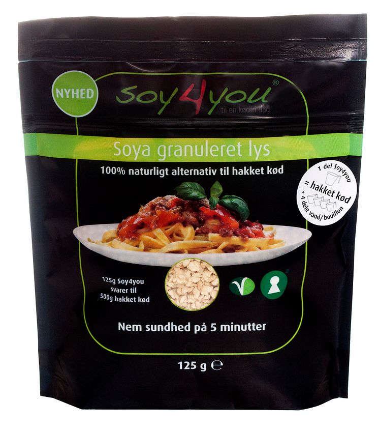 Soy4you Granulert soya lys 125 g