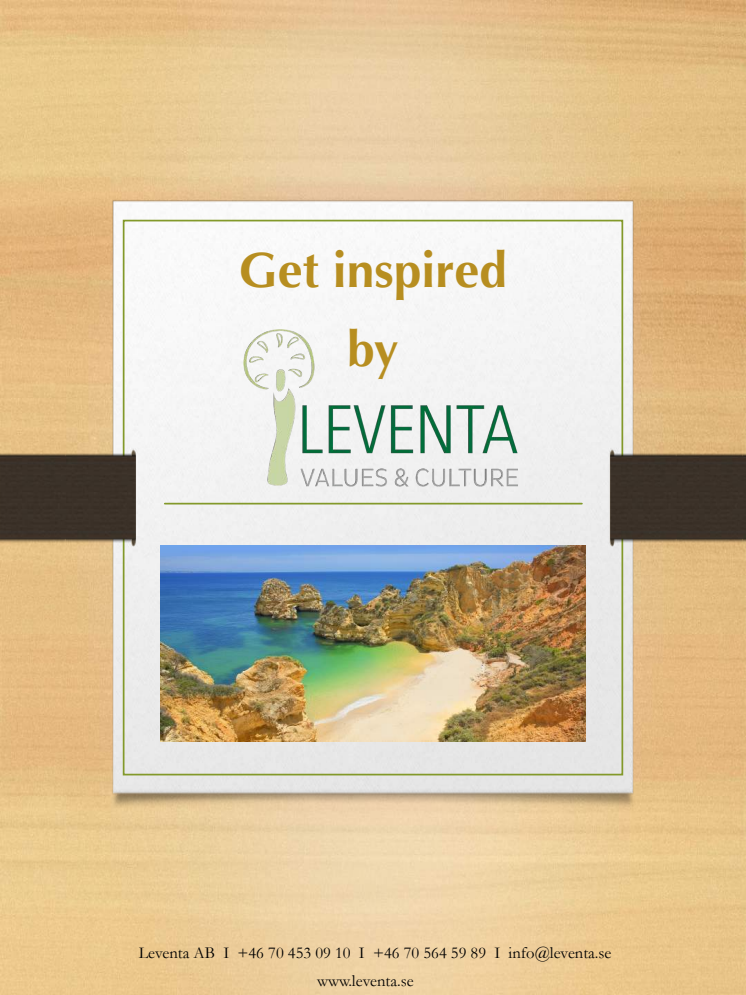 Get inspired by Leventa, eng