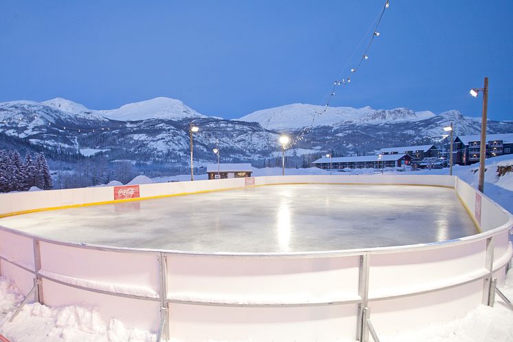 Ny skøytebane i Hemsedal Skisenter